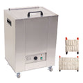 Relief Pak Heating Unit, 12-Pack Capacity, Mobile with (4) Standard and (4) Oversize Packs, 220V