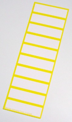 capsa Bin Patient Name Tag - Large - Package Of 500