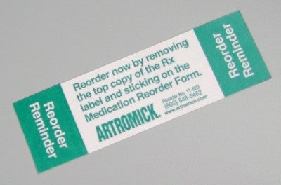 capsa Reorder Reminder - Package Of 500