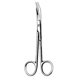 Sklar Instruments Scissors Goldman-Fox 5" Sharp/Sharp Serrated Curved Stainless Steel Each - 22-2520