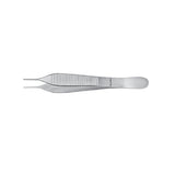 Miltex Forcep Tissue Adson Meister-Hand 4-3/4" Straight 2x3 Teeth Stainless Steel Each - Integra Miltex - MH6-122