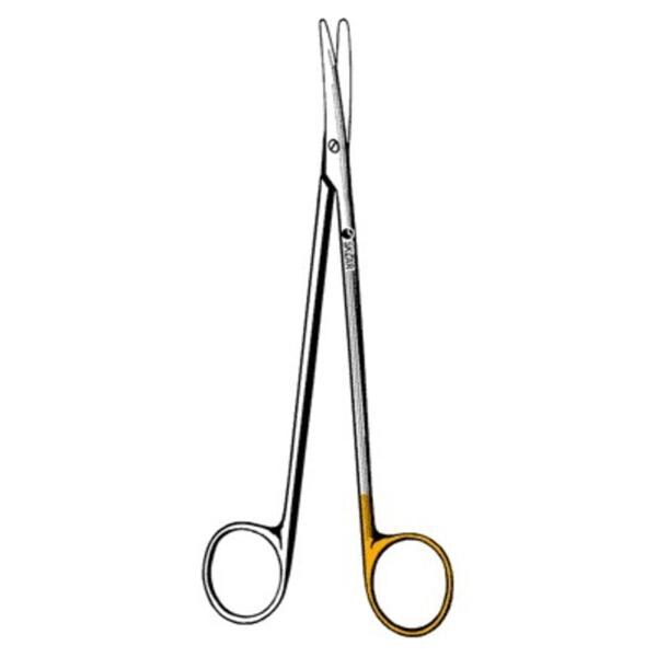 Sklar Instruments Scissors Dissecting Metzenbaum Sklarcut 7" Bl/Bl Micro-Serrated Curved SS Each - 15-3575