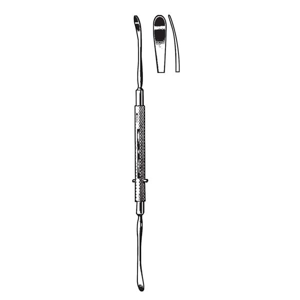 Sklar Instruments Elevator Freer 7" 5mm Blunt/Sharp Tip Stainless Steel Reusable Each - 47-2380