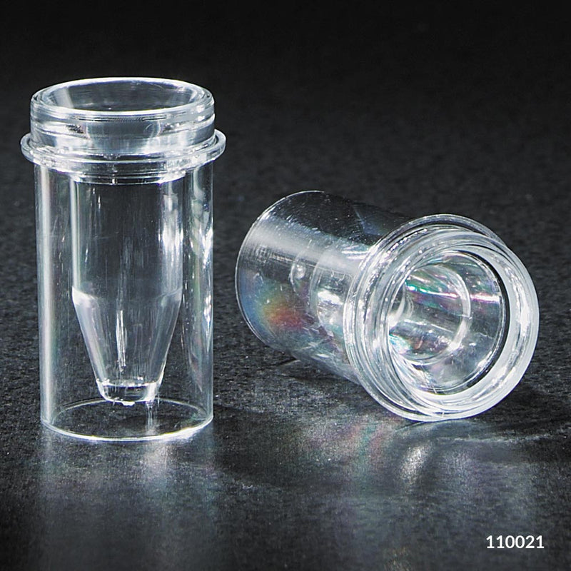 Globe Scientific Sample Cup, 0.5mL, PS, 1000 of Bag - GS-110021