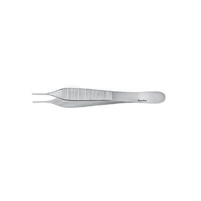 Miltex Forcep Tissue Adson Meister-Hand 4-3/4" .5mm Wd Jw/G40Jm Strt 1x2Tth Micro SS Each - Integra Miltex - MH17-2500
