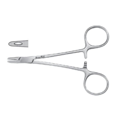 Miltex Holder Needle Derf Meister-Hand 4-3/4" Stainless Steel Each - Integra Miltex - MH8-4