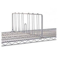 Intermetro Industries Divider Shelf Metro For Super Erecta 24x8" Silver Stainless Steel Eachch - DD24S
