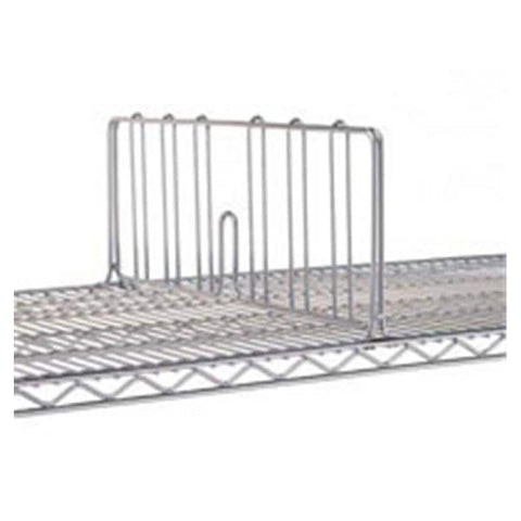 Intermetro Industries Divider Shelf Metro For Super Erecta 24x8" Silver Stainless Steel Eachch - DD24S