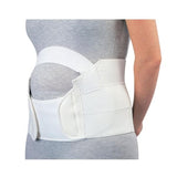 DJO, Inc Belt Maternity Support Adult Abdominal Elastic White Size 8" Large 1Ea - 79-89297