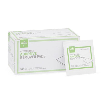 Medline Industries Inc Tape Remover Pad 100/Bx, 10 BX/CA - MDS090855