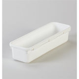 Health Care Logistics Bin Storage 9x3x2" White Polystyrene Plastic Eachch - 11062