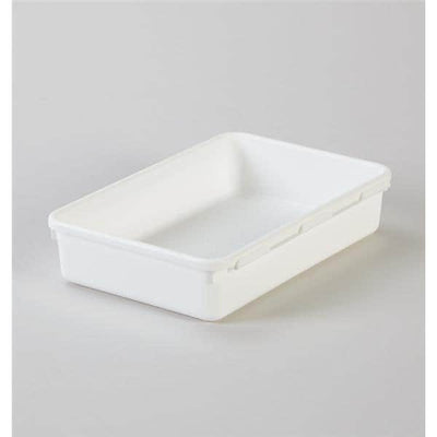 Health Care Logistics Bin Storage 9x6x2" White Polystyrene Plastic Eachch - 11063