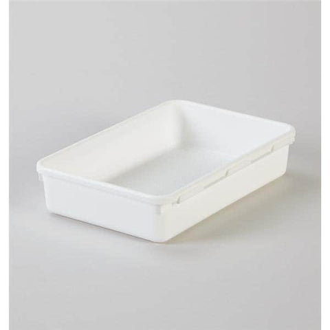 Health Care Logistics Bin Storage 9x6x2" White Polystyrene Plastic Eachch - 11063