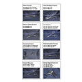 Sklar Instruments Scissors Dissecting Metzenbaum Surgi-OR TC 7" Bl/Bl Smooth Straight SS/TC Each - 95-115