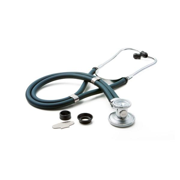 American Diagnostic Corp. Stethoscope Sprague Rappaport Adscope 641 Teal Adult/Pediatric 30" 2-Head Eachch - 641TL