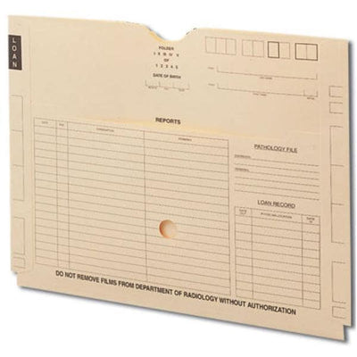 S&W Manufacturing a Smead Co Folder X-Ray Printed 18-1/4x14-1/2" 100/Bx - 66300