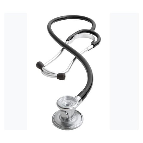 American Diagnostic Corp. Stethoscope Sprague Rappaport Adscope 647 Black Adult/Pediatric 31.5" 2Hd Eachch - 647BK