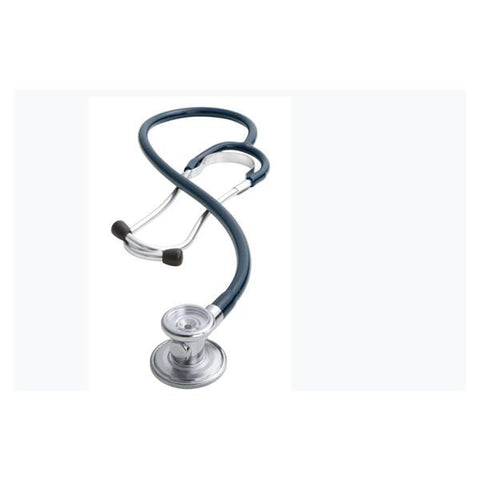 American Diagnostic Corp. Stethoscope Sprague Rappaport Adscope 647 Navy Adult/Pediatric 31.5" 2-Head Eachch - 647N