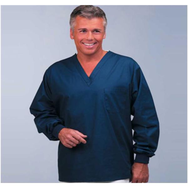 Fashion Seal Shirt Scrub Fashion Blend Unisex X-Large Navy Each - 6689-XL