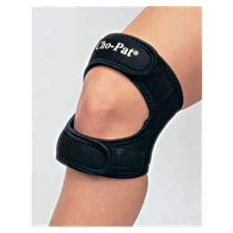 Alimed, Inc Strap Stabilizer Cho-Pat Dual Action Adult Knee Black Size Large Left Each - 62985