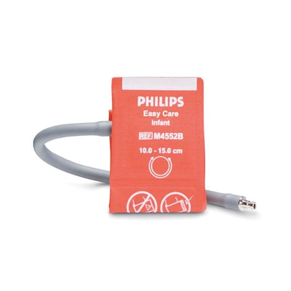 Philips Medical Systems Cuff NIBP Eachsy Care For Monitor 10-15cm Infant Arm Orange Eachch - M4552B