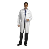 Fashion Seal Lab Coat Staff Length 65% Polyester / 35% Cotton Mens White Large 39 in Each - 432-L