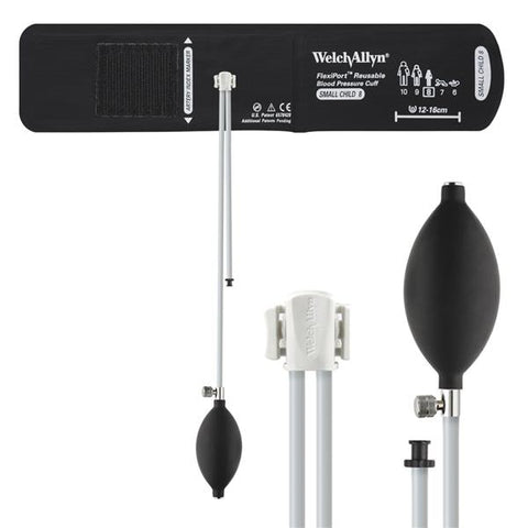 Welch Cuff Blood Pressure FlexiPort 12-16cm Small Child Size 8 Arm Pink Eachch - Allyn - REUSE-08-2BV