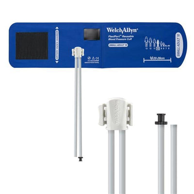 Welch Cuff Blood Pressure FlexiPort 20-26cm Small Adult Size 10 Arm Light Blue Eachch - Allyn - REUSE-10-2TP