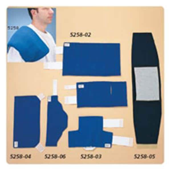Rehab Plus Pack Hot/Cold Rolyan Combination Cervical Royal Blue Combo Each - 525806