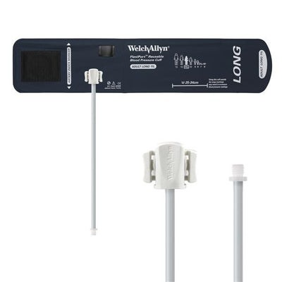 Welch Cuff Blood Pressure FlexiPort 25-34cm Adult Size 11 Arm Long Navy Blue Each - Allyn - REUSE-11L-1SC