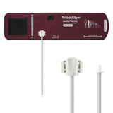 Welch Cuff Blood Pressure FlexiPort 32-43cm Large Adult Size 12 Arm Burgundy Each - Allyn - REUSE-12-1HP