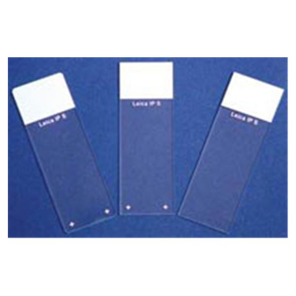Fisher Scientific Co. Fisherbrand Frosted Microscope Slide 3x1" White With 90D Corners 144/Pk - 12550100