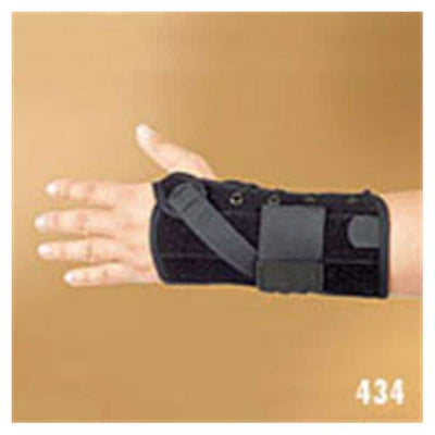 Hely & Weber Splint Orthosis Wrist/Forearm Suede Black Size X-Large Left Each - 434B-LT-XL