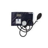 Medline Industries Inc Sphygmomanometer Aneroid Range Finder Adult Arm Dial Display Black Each - MDS9380