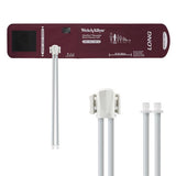 Welch Cuff Blood Pressure FlexiPort 32-43cm Large Adult Size 12L Arm Long Burgundy Each - Allyn - REUSE-12L-2SC