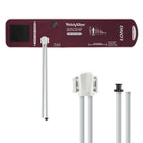 Welch Cuff Blood Pressure FlexiPort 32-43cm Lg Adlt Size 12L Arm Long Burgundy Eachch - Allyn - REUSE-12L-2TP
