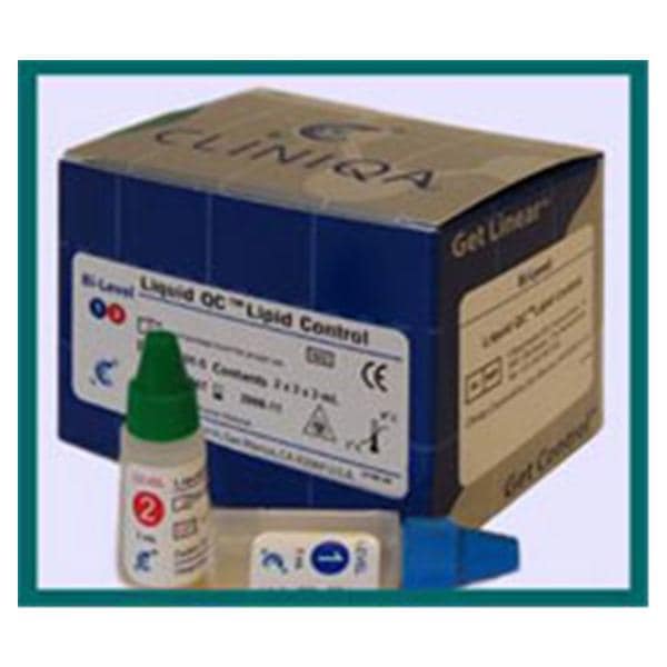King Diagnostics Inc Liquid QC Lipid Level 1-2 Control 6x3mL For Analyzer Each - 91505