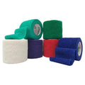Andover Coated Products Bandage CoFlex Compression Elastic 1"x5yd Ltx NS Cohesive Rainbow 30Rl/Ca - 3100RB-030