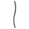 Miltex Dilator Uterine Hegar Meister-Hand 7-3/4" 11-12mm Reusable Stainless Steel Each - Integra Miltex - MH30-555-1112