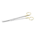 Miltex Scissors Surgical 12" Carb-n-Sert Slight Curve Tungsten Carbide Each - Integra Miltex - 30-2109TC