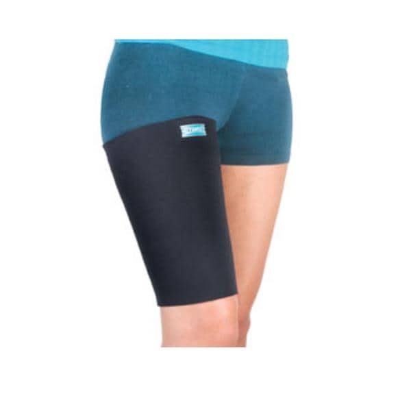 Hely & Weber Sleeve Compression Thigh Black Size Large Universal Each - 3855-BLK-L