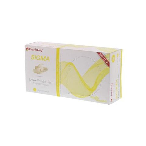Pro2 Solutions, Inc Gloves Exam Cranberry Sigma Powder-Free Latex 9.5 in X-Large Natural 10Bx/Ca - CR5819