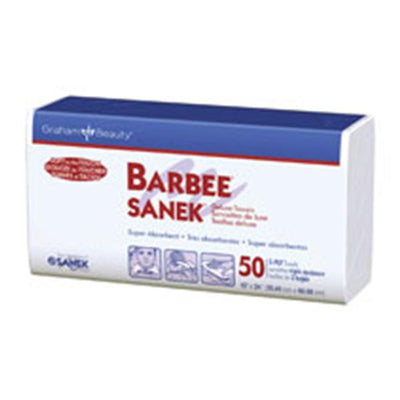 Graham Medical Towel Patient Barbee 12 in x 24 in White 3 Ply Tissue 500/Ca - 781625
