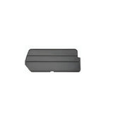 Akro Divider Bin For 30265 Akrobins 17-3/32x5/16x8-3/8" Black Polymer 6/Package - Mils - 40265