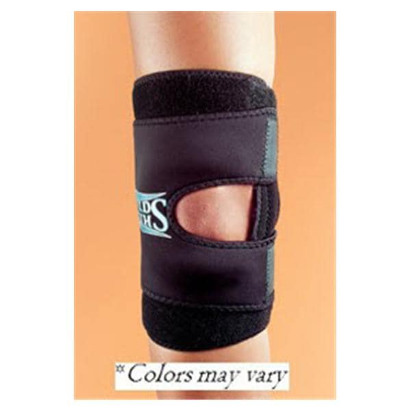 Hely & Weber Brace Stabilizer Shields Knee Neoprene Beige Size Large Each - T5674-BLK-L