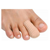 Pedifix, Inc Cap Protector Visco-Gel Toe Mesh/Ribbed Knit Seamless Beige Sz Lg/XL 6/Pk - 1051