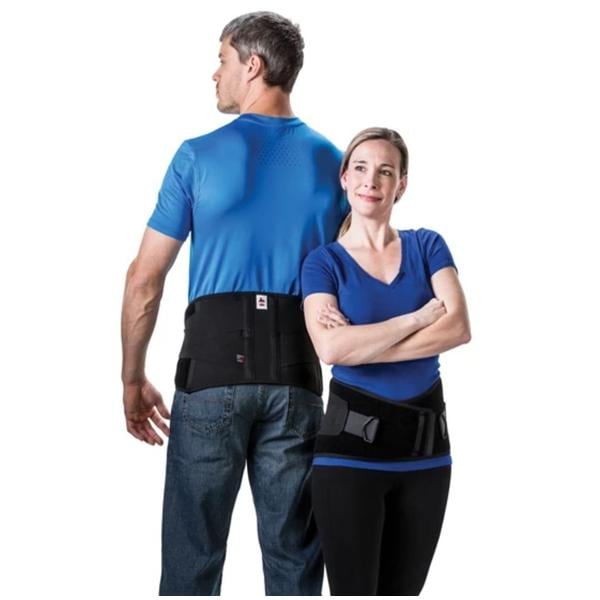 Core Products Belt Industrial CorFit Regular Lumbar Sacral Elastic Black Each - LSB-7500