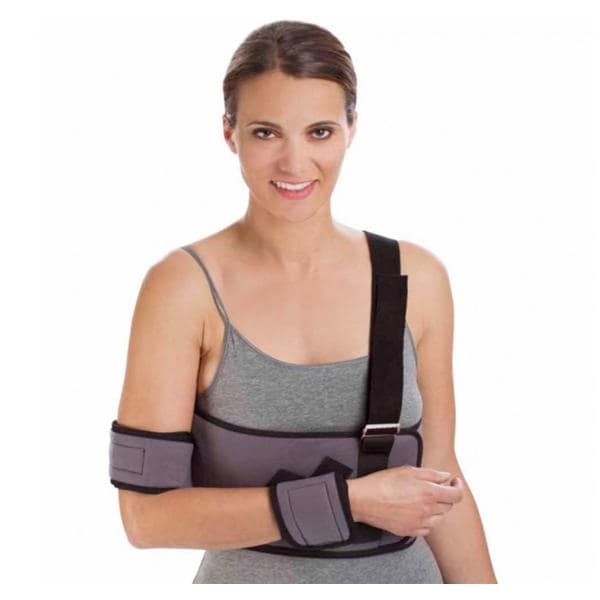 DJO, Inc Immobilizer Stabilizer Deluxe Adult Standard Shoulder Fbr Lmnt Wht/Gry Univ Each - 79-84100C