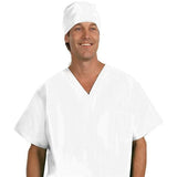 Fashion Seal Cap Surgical Scrub One Size Fits Most White 12/Bx - 1024-NS