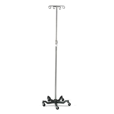 Medline Industries Inc Pole IV 4 Rams Horn Hook 46.75-81" Height Adjustment 2/Ca - MDS80500